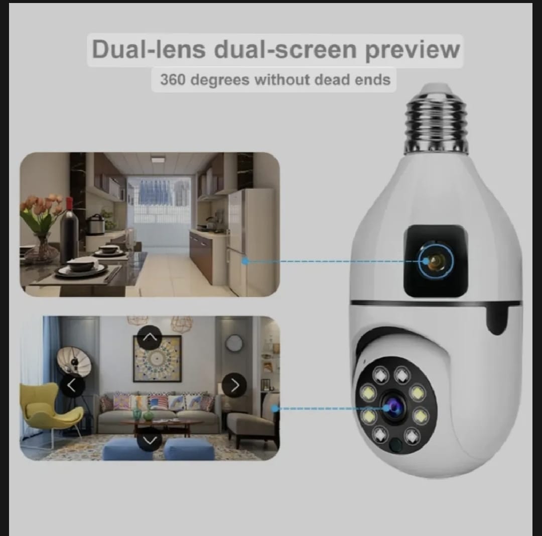 DYLAN E-27(4MP) WIRLESS CCTV CAMERA - Image 4