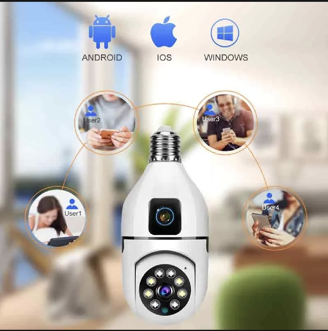 DYLAN E-27(4MP) WIRLESS CCTV CAMERA - Image 2